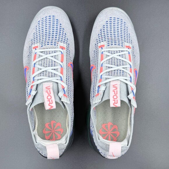 Nike Air VaporMax 2021 Flyknit 'Wolf Grey Medium Blue' - Picture 3 of 10